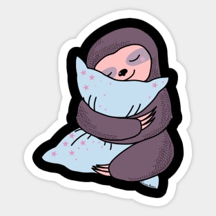 Sleepy Sloth 3 Sticker